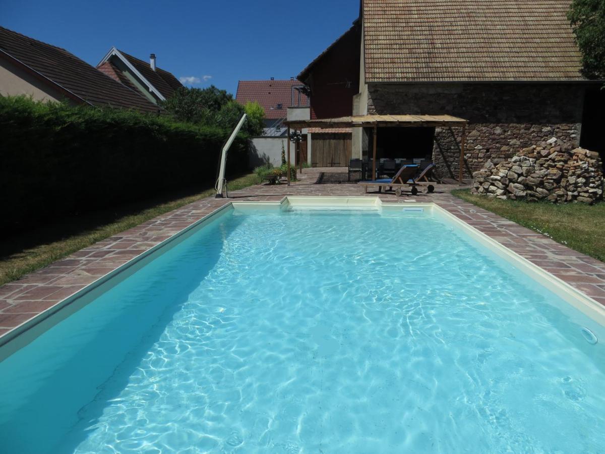 Le 128, Duplex Alsacien 10 Personnes, Piscine Lejlighed Horbourg Eksteriør billede